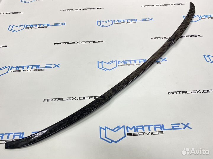 Спойлер BMW X6 G06, М стиль, кованый карбон