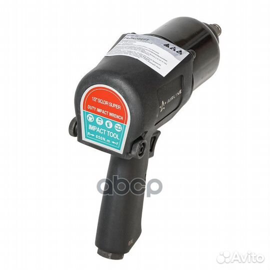 Гайковёрт пневматический ударный 1/2DR 650Нм AT