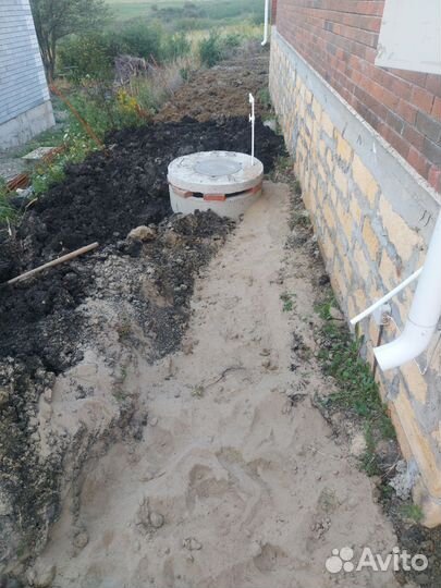 Септик под ключ, выгребная яма канализацыя