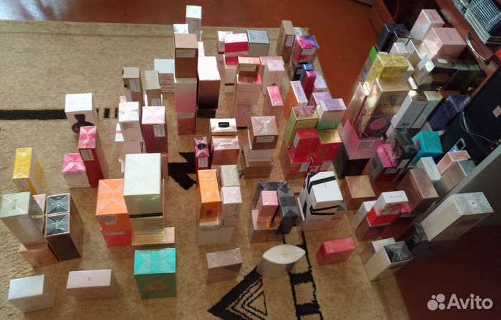 Остатки оригинальной парфюмерии