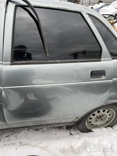 Дверь задняя левая лада приора