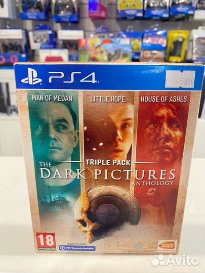 Антология Dark Pictures игры PS4 - обмен - прокат