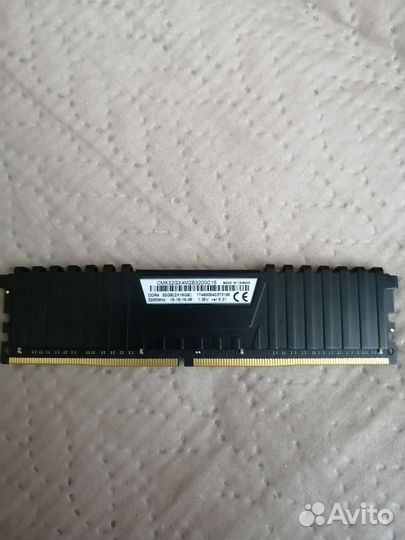 Оперативная память ddr4 corsair 16 gb 3200mhz