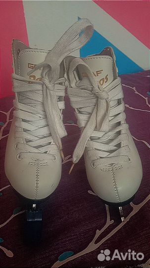 Коньки фигурные детские 27 размер graf davos gold