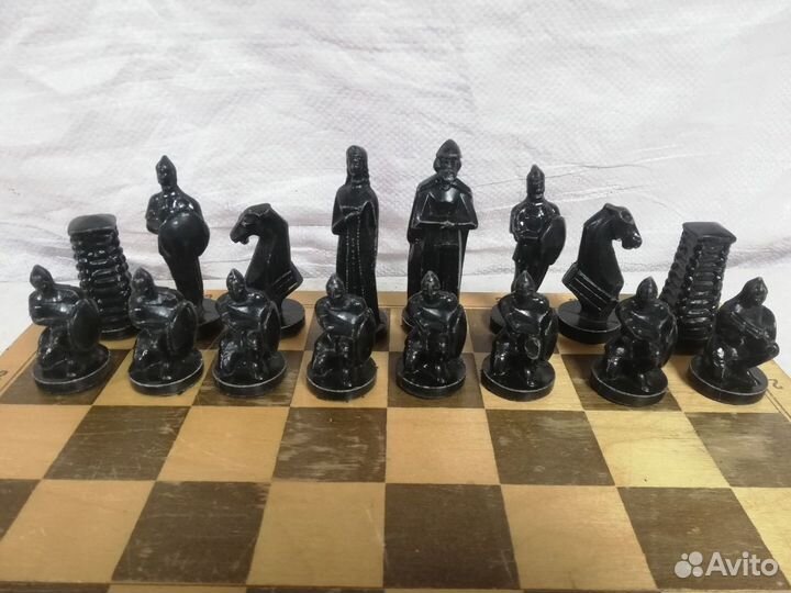 Шахматы СССР сюжетные редкие