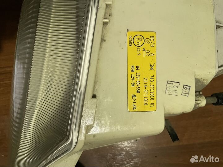 Блок фара ваз 2114