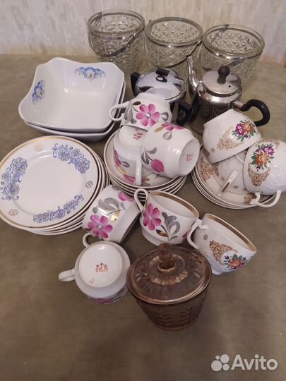 Посуда СССР. Вербилки. Кольчугино. Конфетница