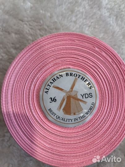 Лента атласная 5 см, 12 мм