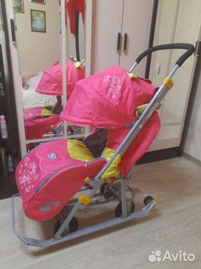 Коляска санки