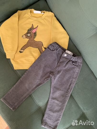 Вещи на девочку 98 пакетом или отдельно