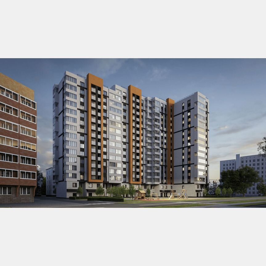 2-к. квартира, 79 м², 16/17 эт.