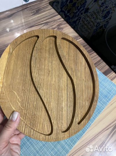 Деревянная сырная тарелка