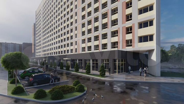 3-к. квартира, 67 м², 3/15 эт.