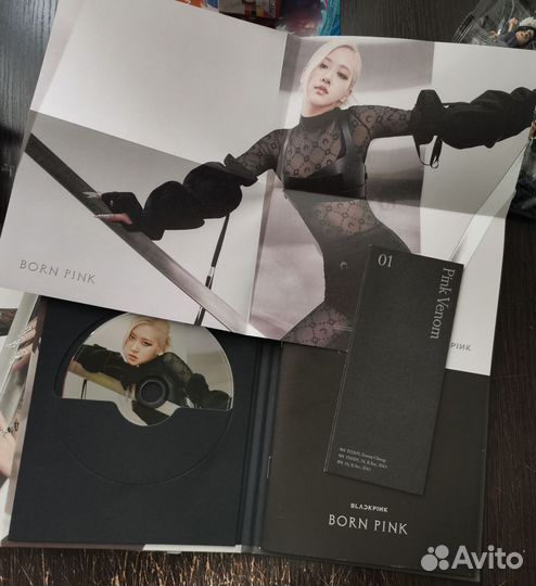 Blackpink альбом born pink digipack Джису и Розэ