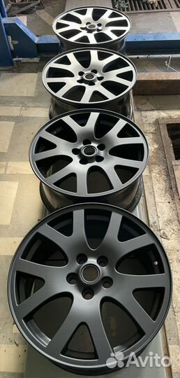 Порошковая покраска дисков, пескоструй