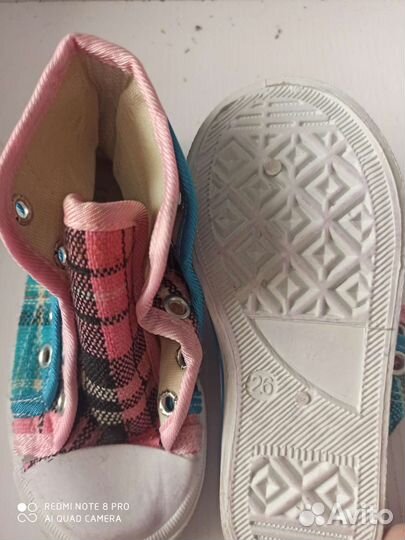 Кеды для девочки новые