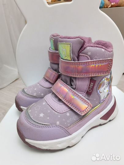 Зимние ботинки для девочки 24