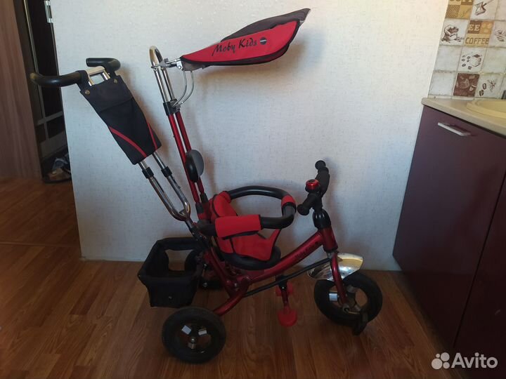 Детский трехколесный велосипед бу
