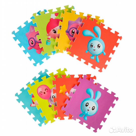 Коврик-пазл Малышарики Играем вместе FS-MSH