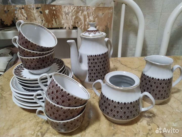 Сервиз кофейный Старая Рига