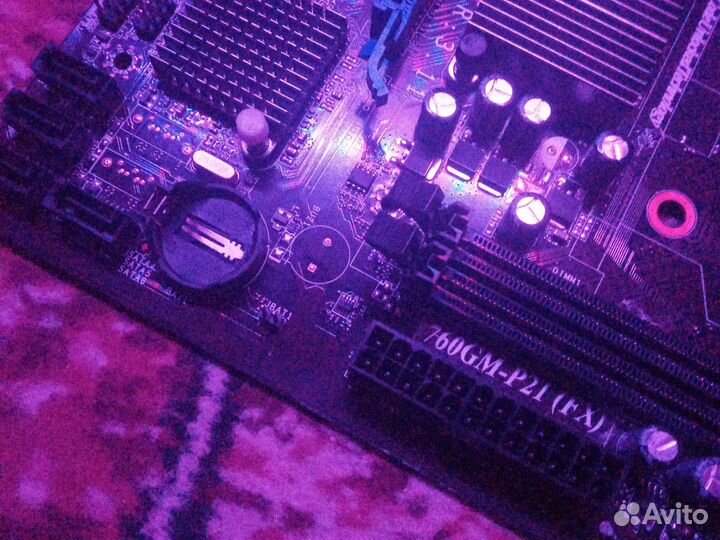Материнская плата msi 760GM-P21 (fx) с процессором