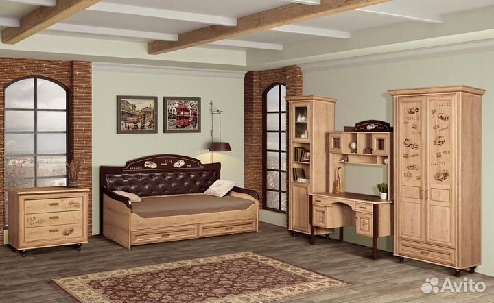 Детская Спальня для мальчика кровать