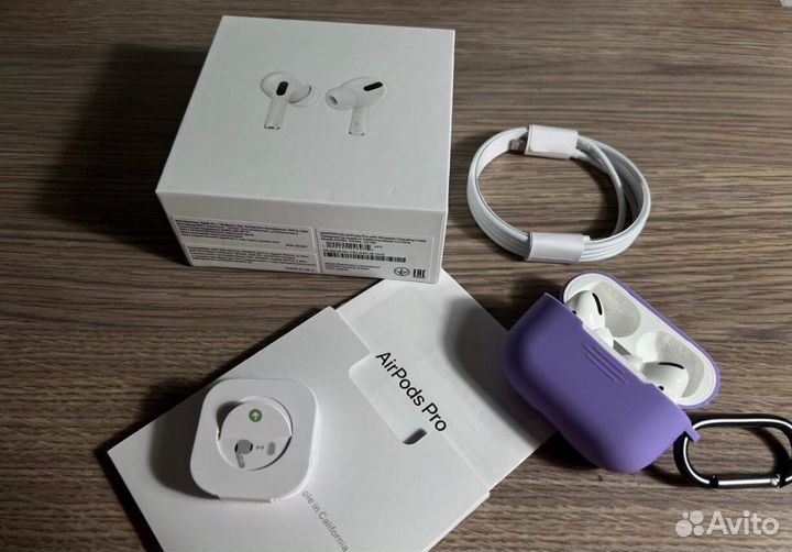 Airpods pro 1:1 оригинал (гарантия 12мес)