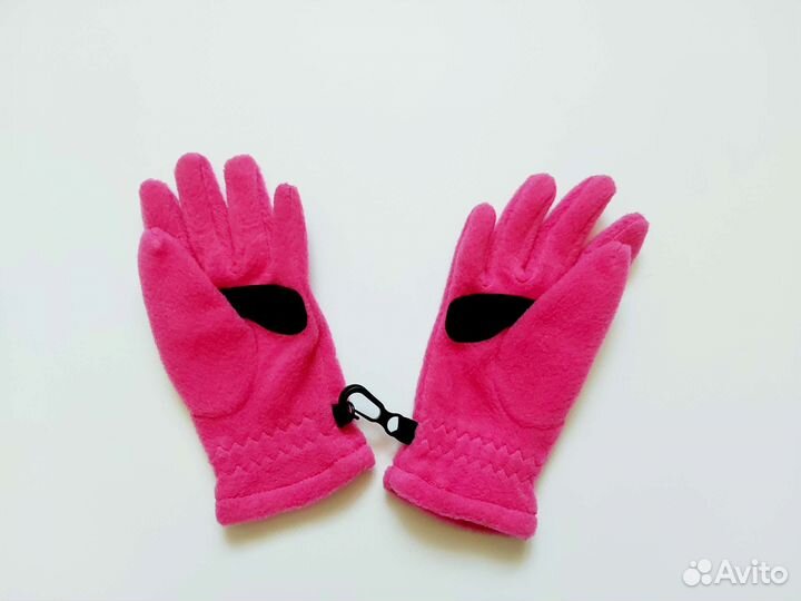Перчатки columbia из флиса новые
