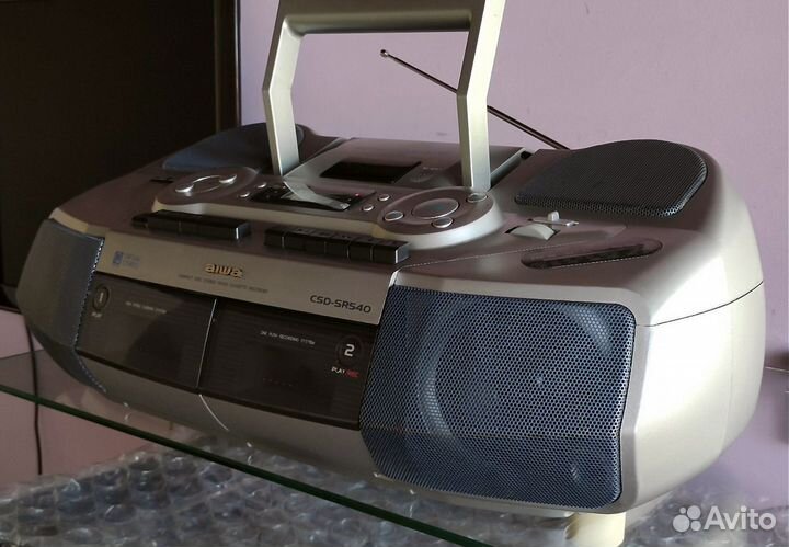 Магнитола Aiwa CSD-SR540, CD, кассеты, радио