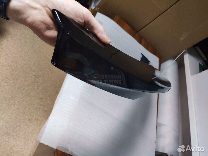 Спойлер ducktail на багажник Corolla E210 2019 чер