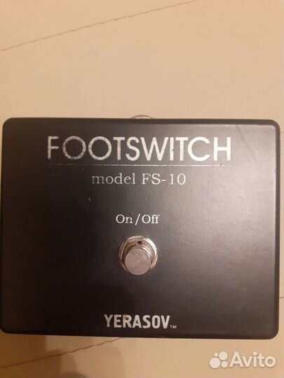 Footswitch model FS-10