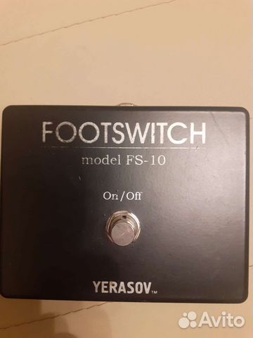 Footswitch model FS-10