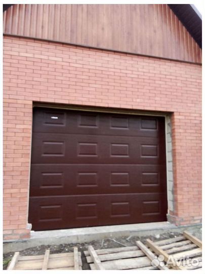 Секционные гаражные ворота