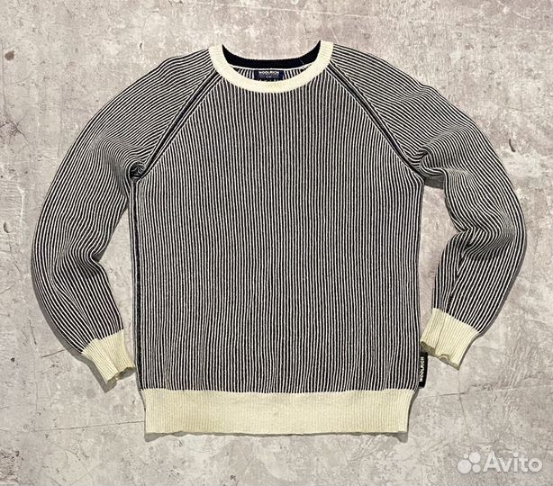 Шерстяной свитер woolrich оригинал made in italy