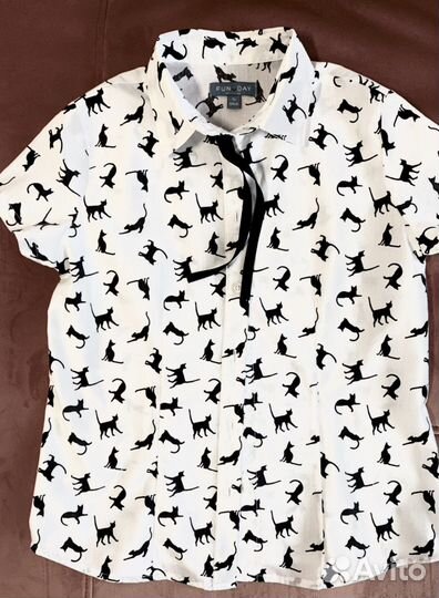 Блузка школьная 128 134