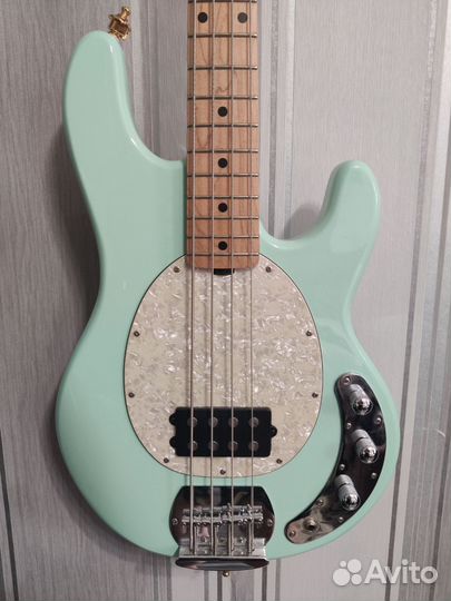 Sterling By Music Man SUB RAY4, Mint Green