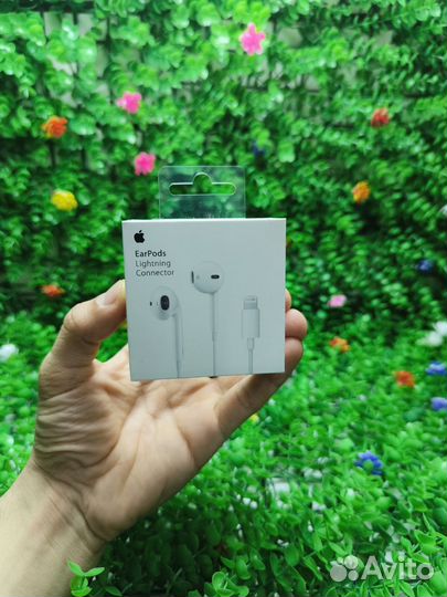 Apple earpods lightning проводные