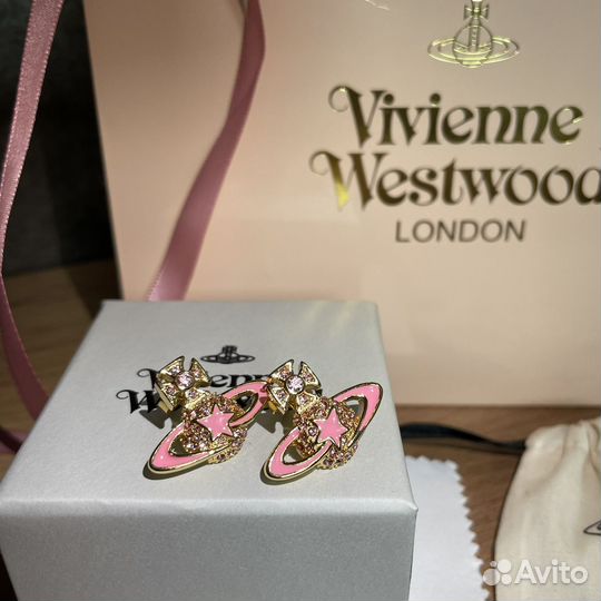 Сережки vivenne westwood