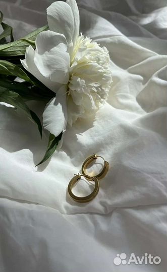 Серьги - кольца