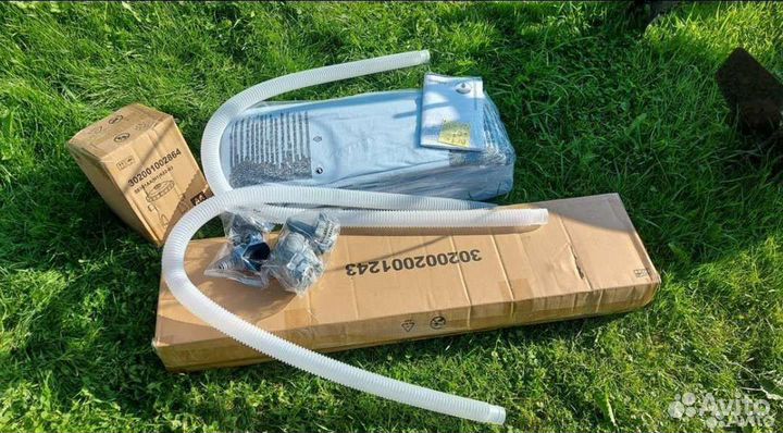 Каркасный бассейн 305 100 новый + фильтр-насос