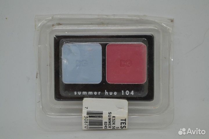 Тени Dolce&Gabbana Eyeshadow Smooth Eye Colour Duo