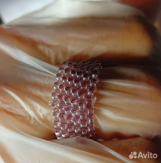 Кольцо фиолетовое