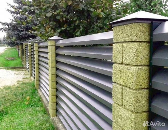Заборы жалюзи с доставкой