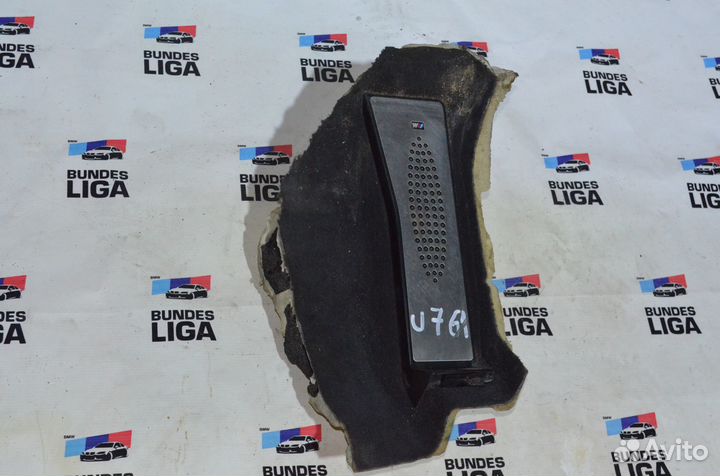 Подставка левой ноги накладка стиль M BMW F25 X3