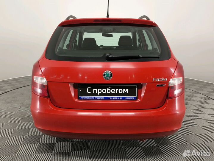 Skoda Fabia 1.6 МТ, 2011, 72 665 км