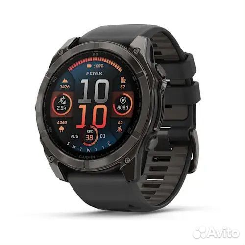 Garmin Fenix 8 47mm Amoled Sapphire Titanium