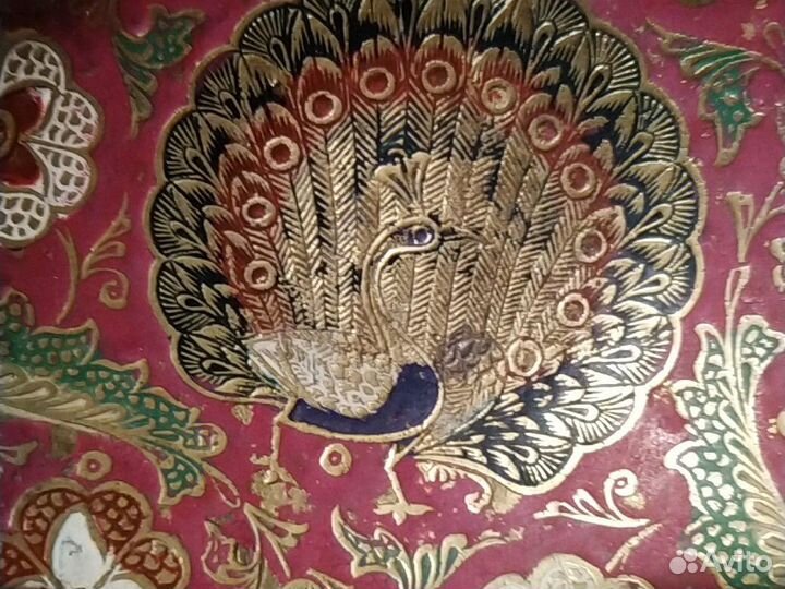 Конфетница из латуни Индия