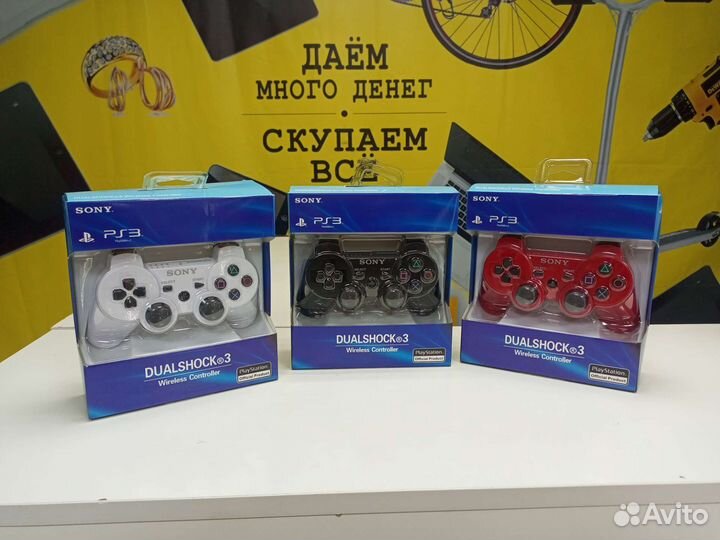 Геймпады Sony Ps3 /PlayStation 3/джойстик/новые
