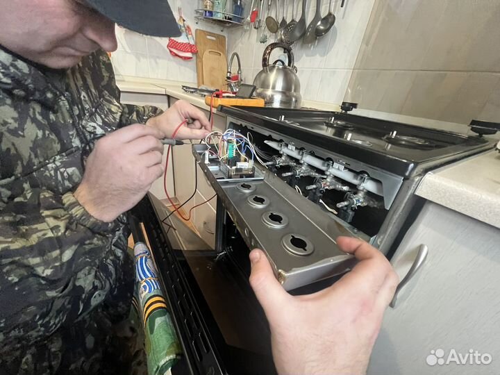 Ремонт газовых-электро плит, духовых шкафов