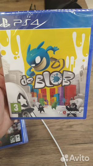 DE blob PS4, английская версия